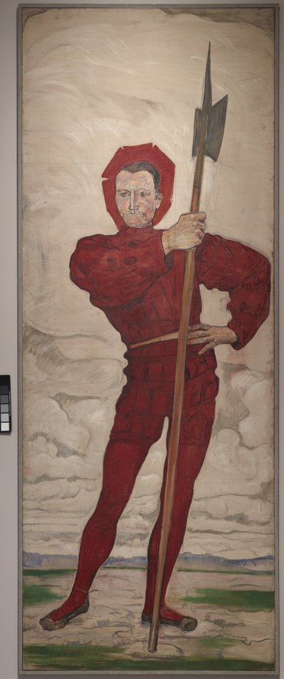 The Halberdier by Ferdinand Hodler