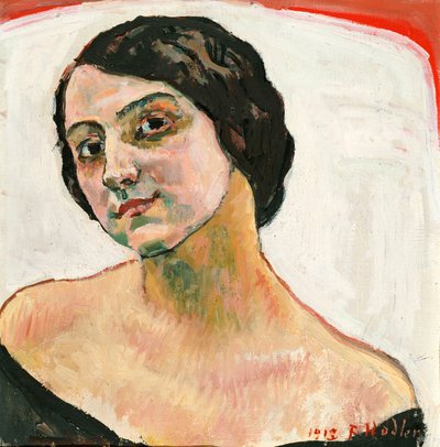Woman with Brown Hair by Ferdinand Hodler