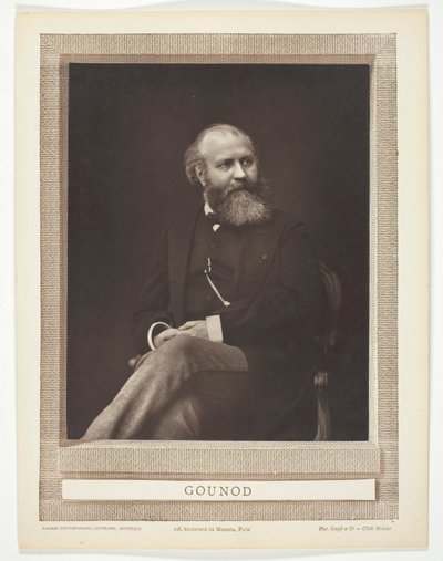 Gounod by Ferdinand J. Mulnier