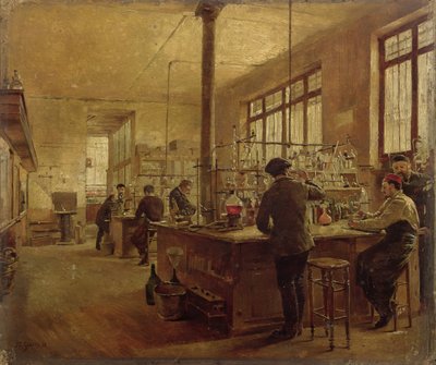 The Laboratory by Ferdinand Joseph Gueldry