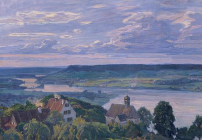 Klingenzell on the Rhine by Ferdinand Kruis