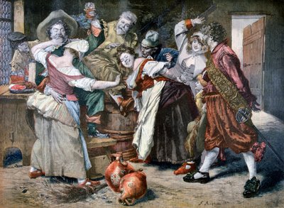 The Hot Hand by Ferdinand Roybet