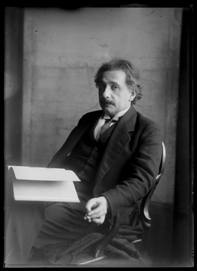 Albert Einstein (1879-1955) by Ferdinand Schmutzer