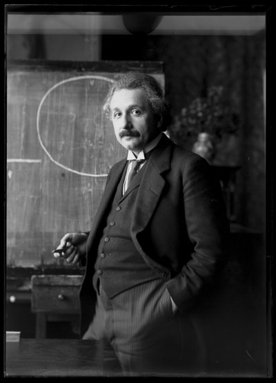 Portrait of Albert Einstein (1879-1955) by Ferdinand Schmutzer