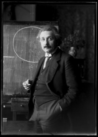 Portrait of Albert Einstein (1879-1955) by Ferdinand Schmutzer
