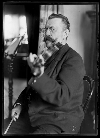 Immanuel Wirth by Ferdinand Schmutzer