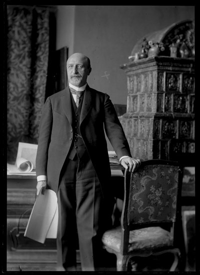 Portrait of Karl Seitz (1869-1950) by Ferdinand Schmutzer