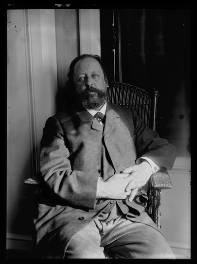Picture of Paul Heyse (1830-1914) by Ferdinand Schmutzer