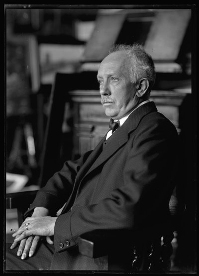 Portrait of Richard Strauss (1864-1949) by Ferdinand Schmutzer