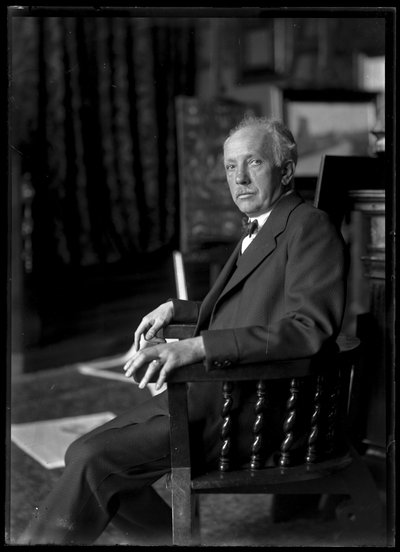 Richard Strauss (1864-1949) by Ferdinand Schmutzer