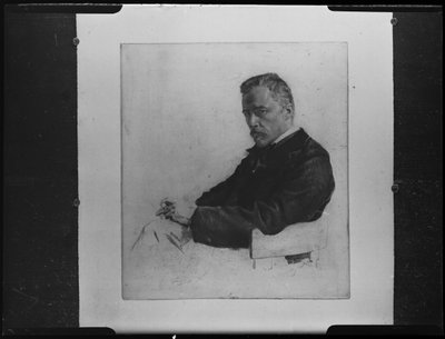 Reprography of images of Hugo Wolf (1860-1903) by Ferdinand Schmutzer