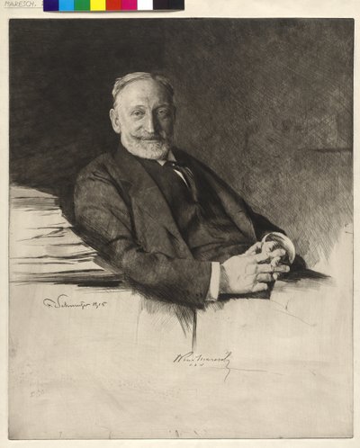 Rudolf Maresch by Ferdinand Schmutzer