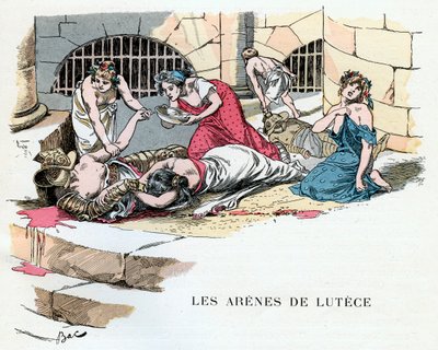 The Arenas of Lutetia by Ferdinand Sigismund Bac
