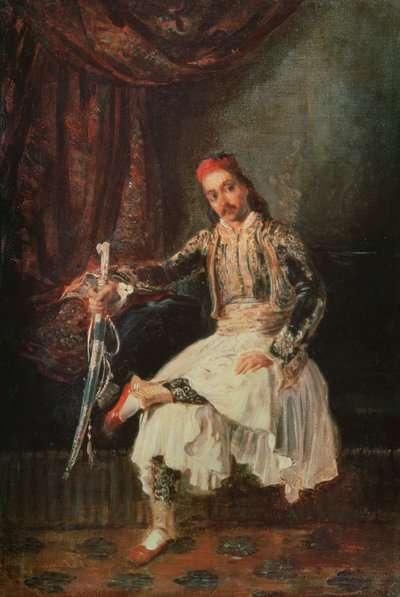 Count Patiano by Ferdinand Victor Eugene Delacroix