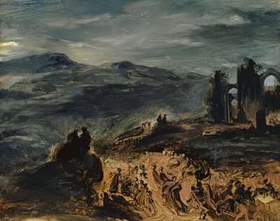 The Witches’ Sabbath by Ferdinand Victor Eugene Delacroix