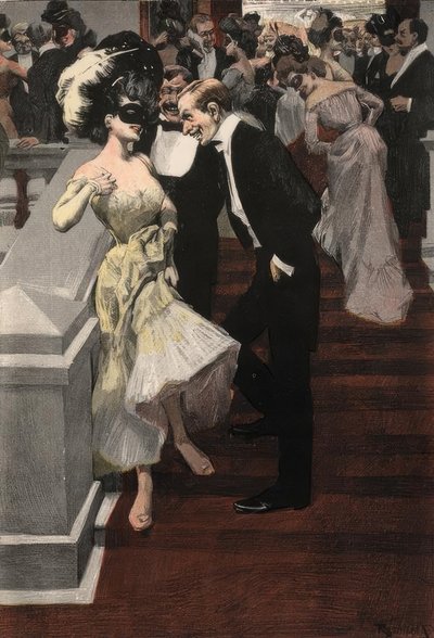 Bal pare from Galante Welt 1904 by Ferdinand von Reznicek