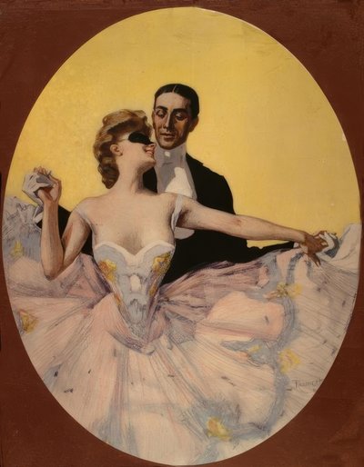 Dancing Couple by Ferdinand von Reznicek