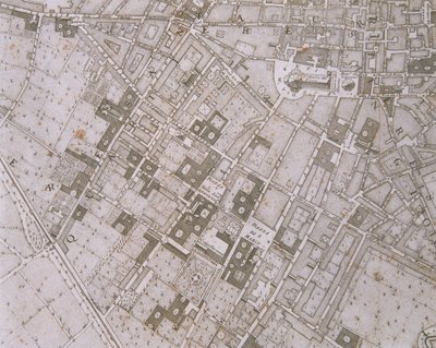 Map of Florence by Ferdinando Ruggeri