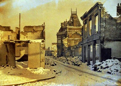 Chauny, Aisne, France, 1917 by Fernand Cuville