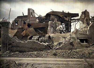 Ruins, Aisne, France by Fernand Cuville