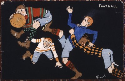 Football, early 20th century by Fernand Fernel