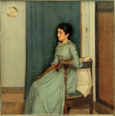 Marie Monnom by Fernand Khnopff