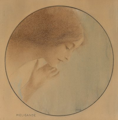 Mélisande by Fernand Khnopff