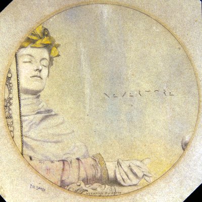 Nevermore by Fernand Khnopff