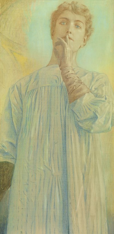 Silence, 1890 by Fernand Khnopff