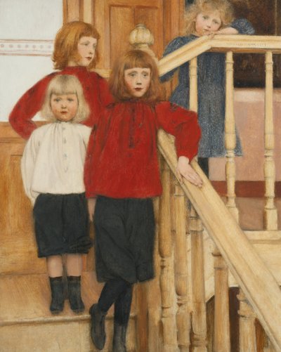 The Children of Monsieur Nève by Fernand Khnopff