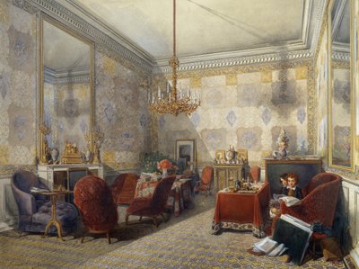 Drawing room by Fernand de Cordova Pelez