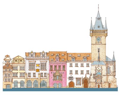 Old Town Hall, Prague, Czech by Fernando Aznar Cenamor