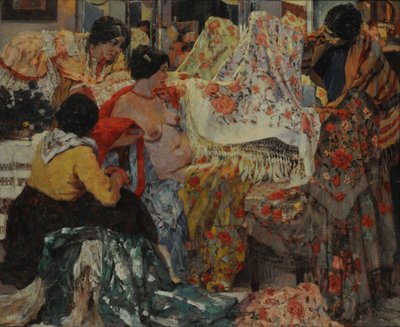 Manila Shawls by Fernando Fader