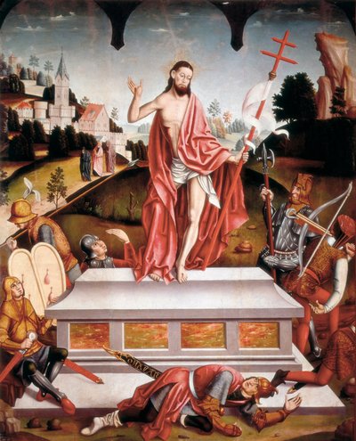 The Resurrection by Fernando Gallego by Fernando Gallego