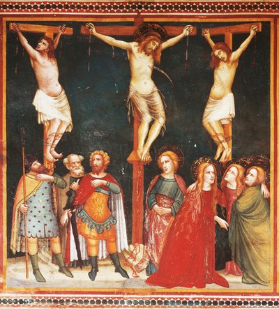 Crucifixion by Ferrer Bassa