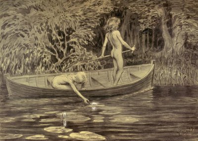 Water Lilies by Fidus