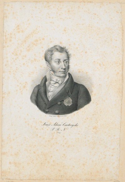 Prince Adam Jerzy Czartoryski by Filip Romanowski