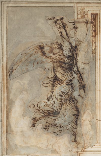 An Angel Carrying a Torch by Filippino Lippi