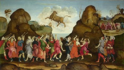 The Adoration of the Bull by Filippino Lippi