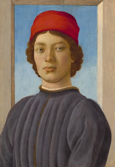 Portrait of a Youth by Filippino Lippi