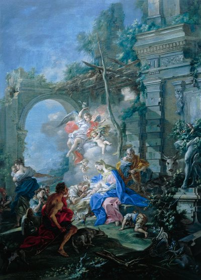 Nativity by Filippo Falciatore