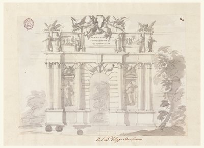 Door in a Garden Wall by Filippo Marchionni
