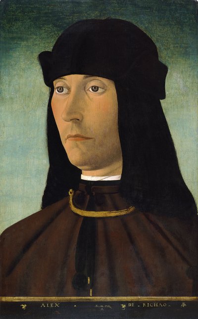 Portrait of Alessandro de Richao by Filippo Mazzola