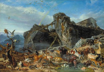 After the Deluge by Filippo Palizzi