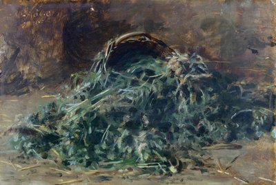 Vegetable basket by Filippo Palizzi