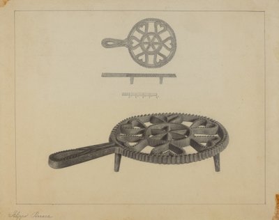 Pa. German Flat-iron Stand by Filippo Porreca