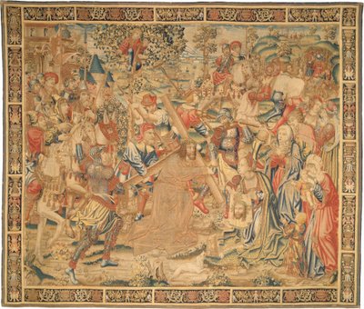 The Procession to Calvary by Flemish 16th Century