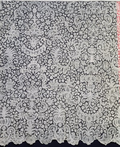 Aube, Lace from Brussels, 1725-1730 by Flemish School