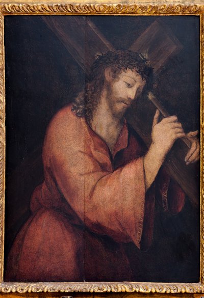 Christ and the Cross by Flemish School