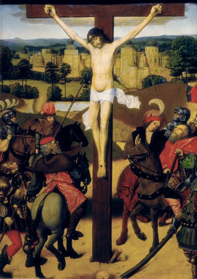 Crucifixion by Flemish School